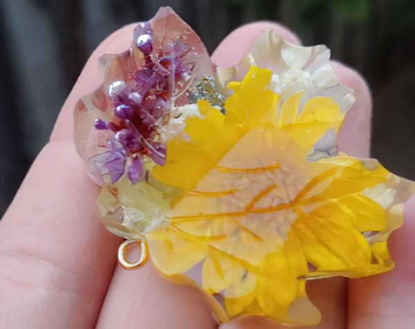 Botanical Leaf Pendant