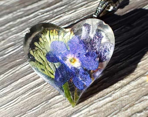 Botanical Heart Necklace