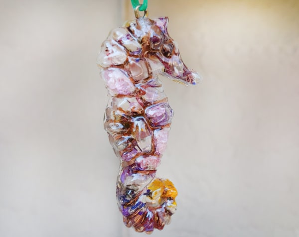Botanical Sea Horse Necklace
