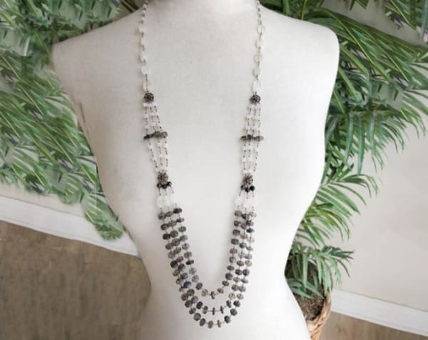Labradorite & Moonstone Necklace