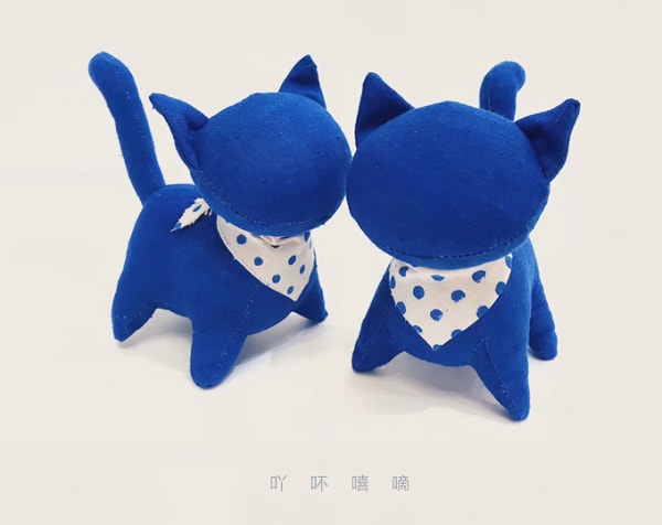 ABUXIDI
Indigo blue dyeing, Handmade Doll