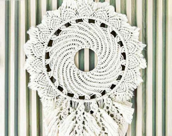 Macrame dream catcher