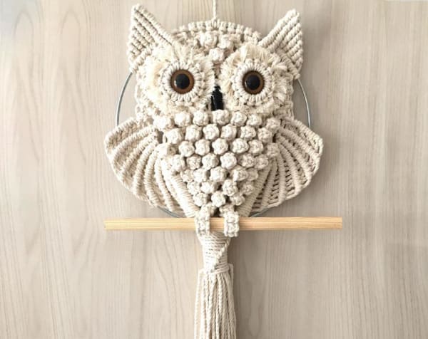 Macrame owl