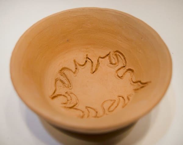Handmade ceramic pot