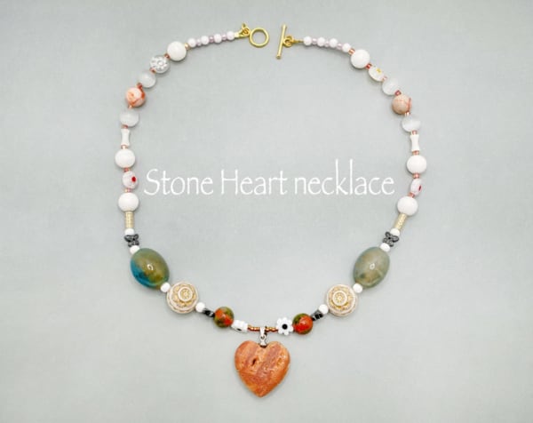 Stone Heart necklace