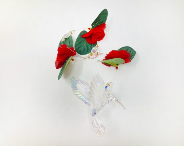 Handmade Crystal Clear Hummingbird Suncatcher
CrystalClearHummingbird5