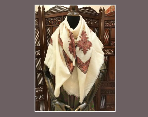 Pashmina hand embroidery shawl