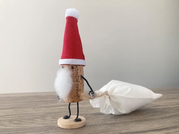 Santa Cork ☆ Bag Holder