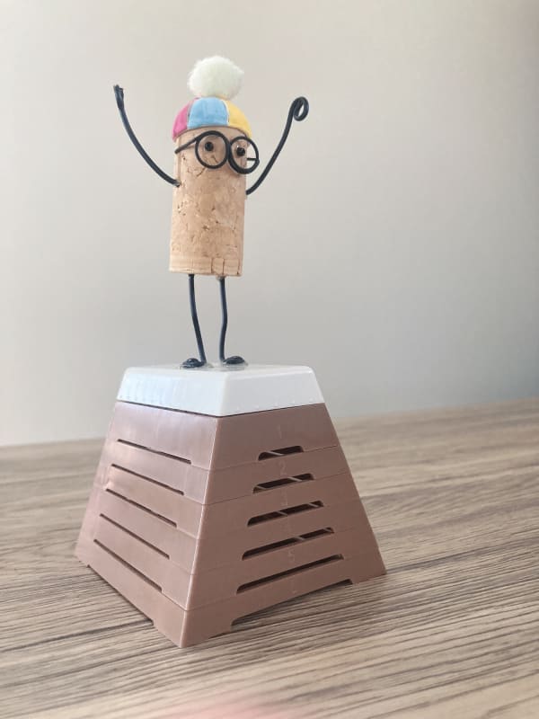 Gymnastics cork