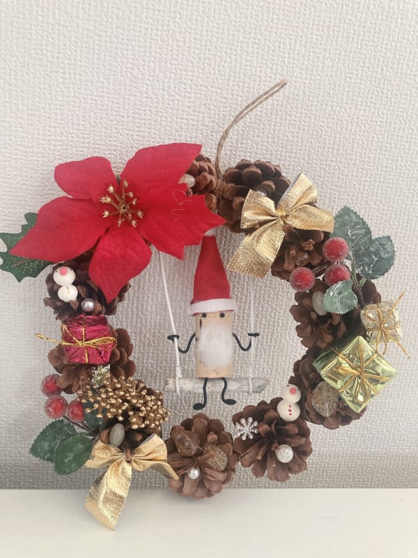 Santa Cork ☆ Wreath