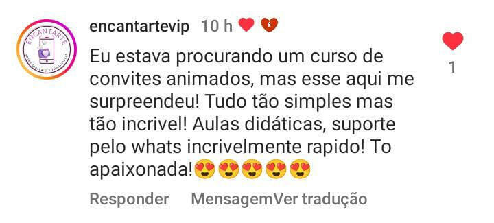 Depoimento de aluno 4