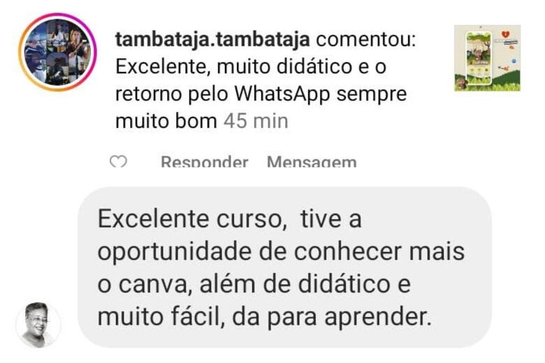 Depoimento de aluno 3