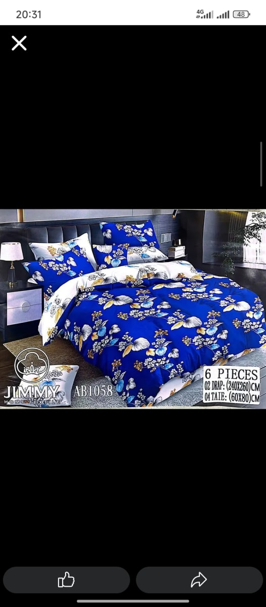Draps coton coton 