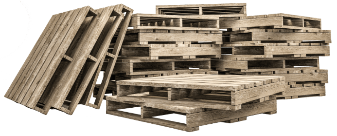 group of pallets