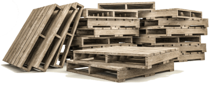 group of pallets