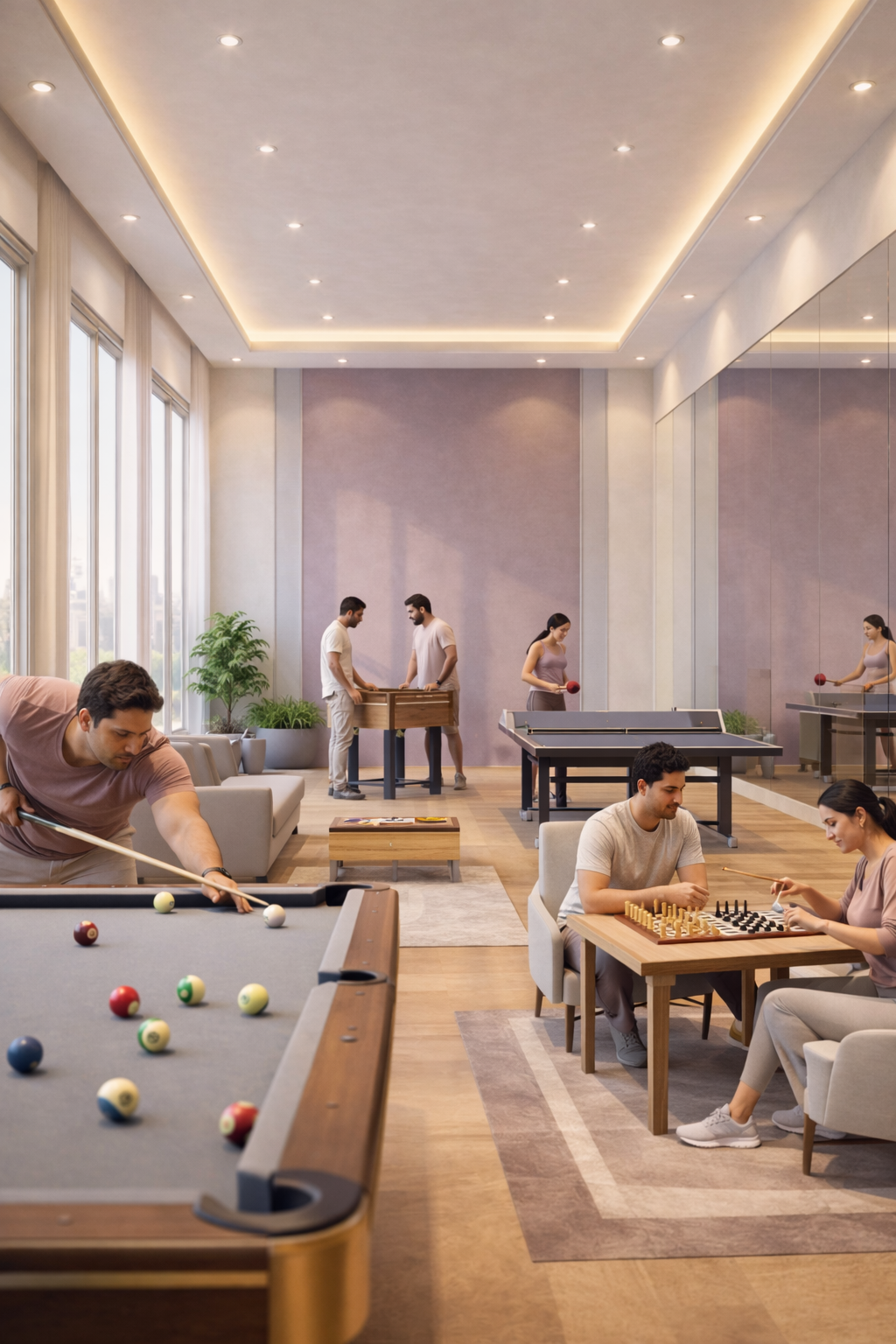 Indoor games area