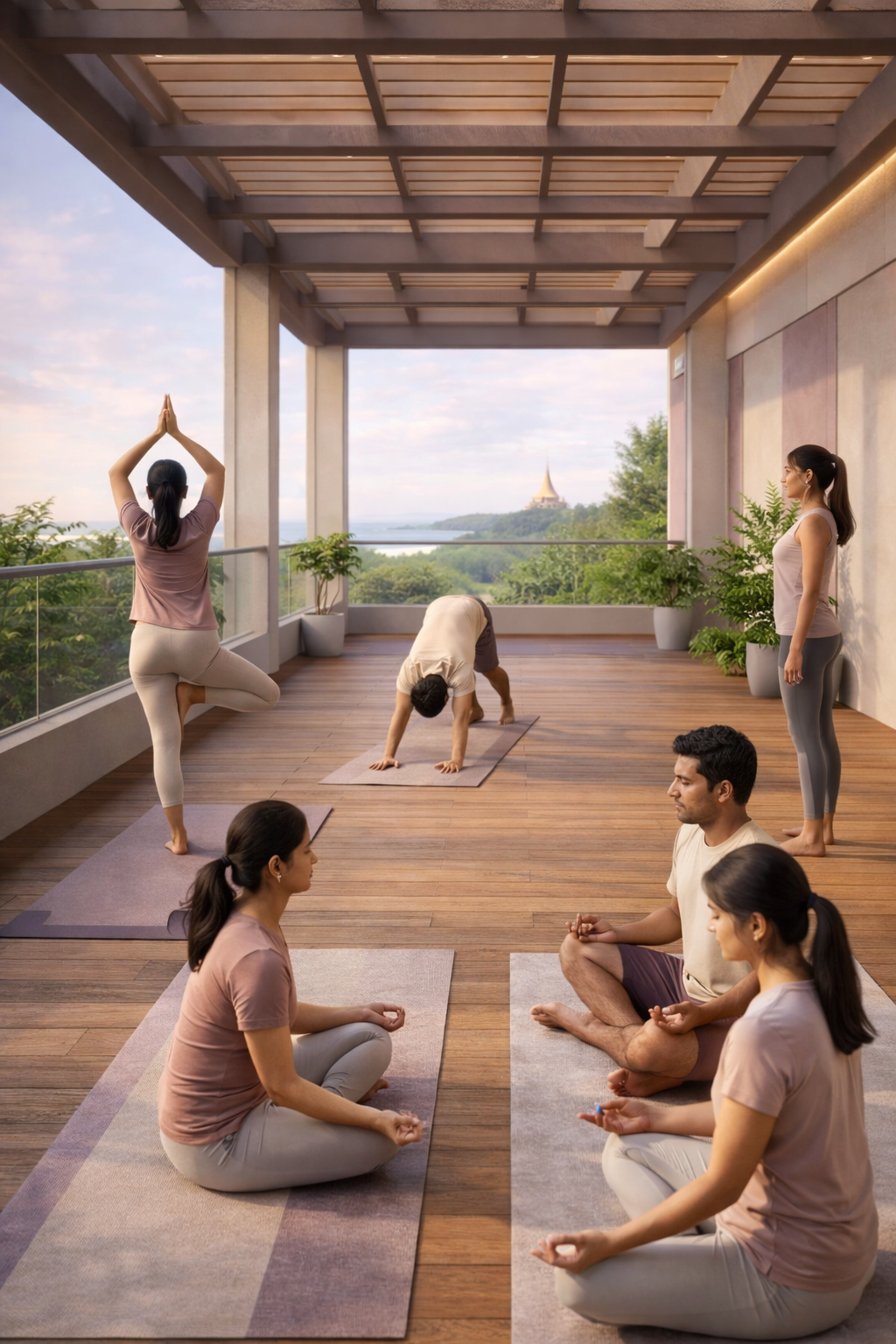 Yoga deck