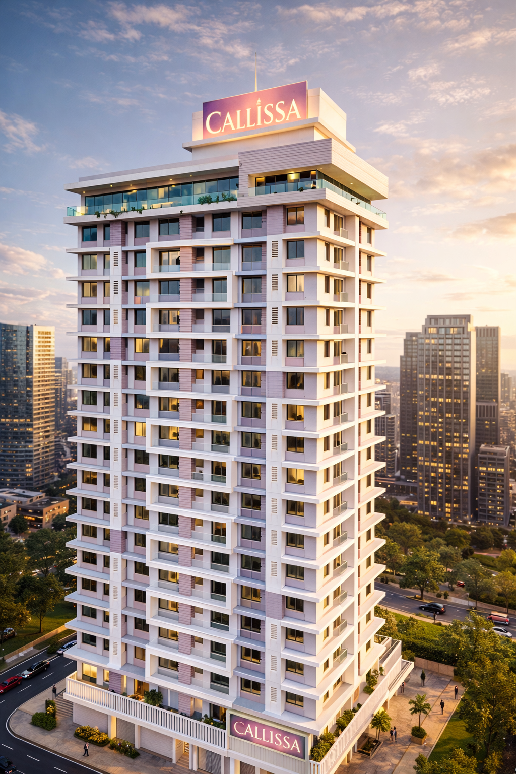 Callissa tower elevation