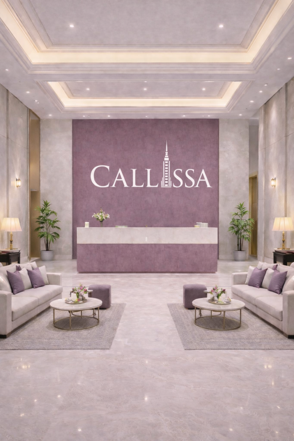 Grand entrance lobby