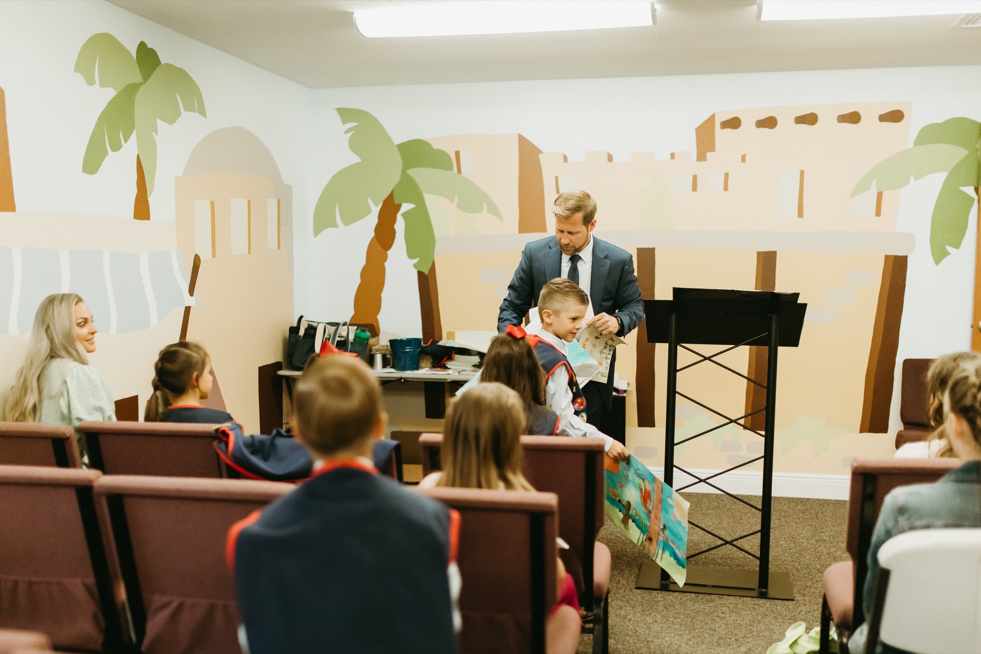 Masters Clubs teacher with student