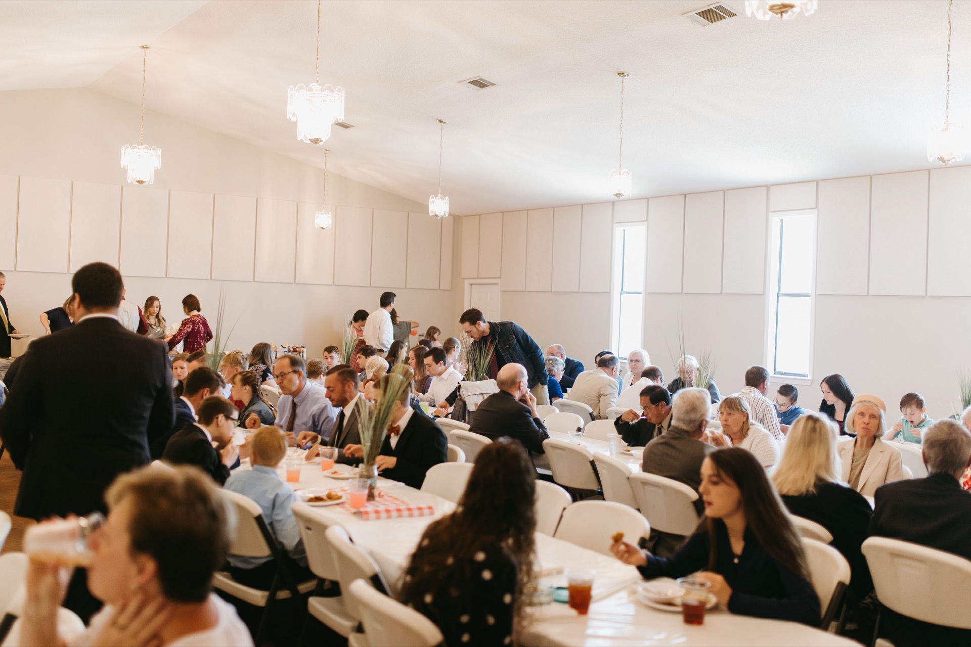 Church fellowship hall