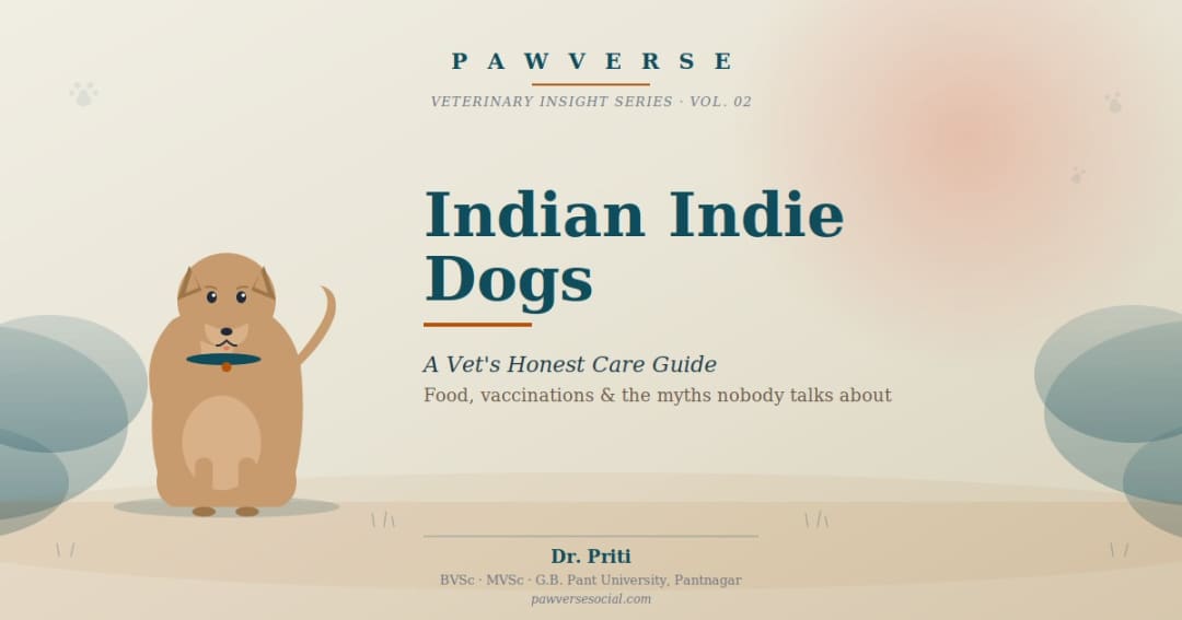 Indian Indie Dogs: A Vet's Honest Care Guide for First-Time Pet Parents