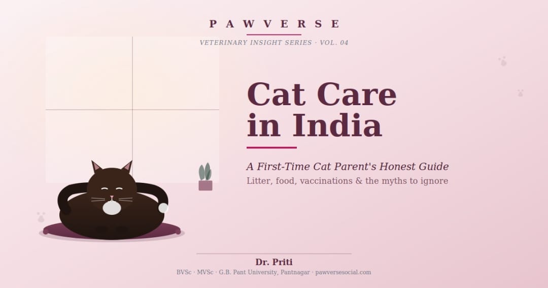 Cat Care in India: A First-Time Cat Parent's Honest Guide