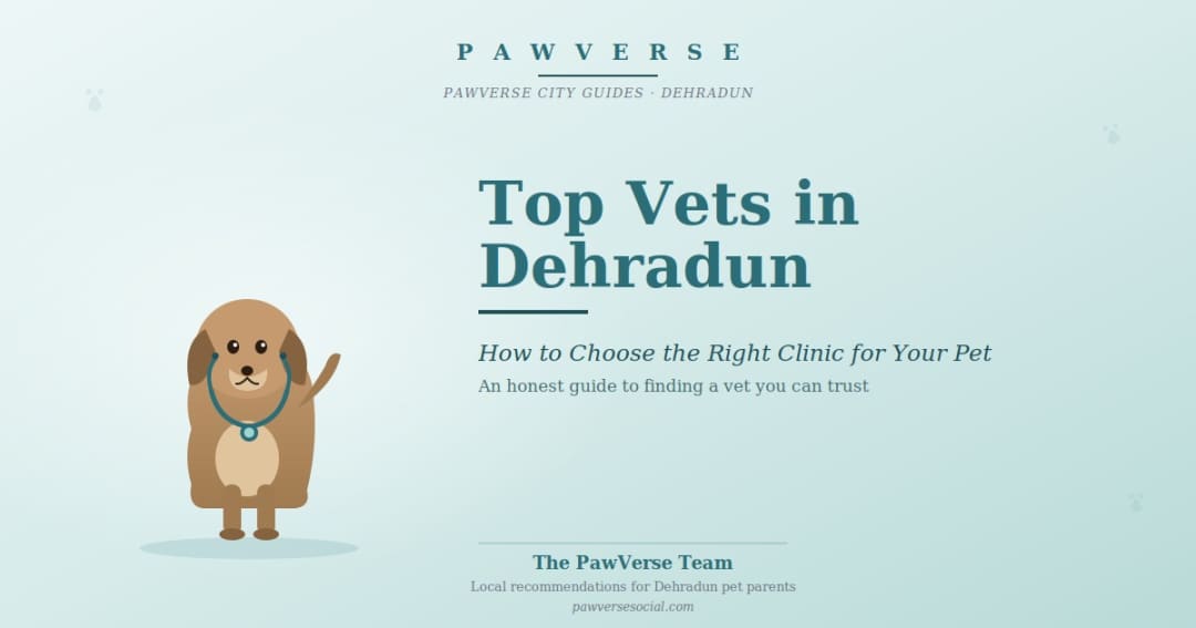 Top Vets in Dehradun: How to Choose the Right Clinic for Your Pet