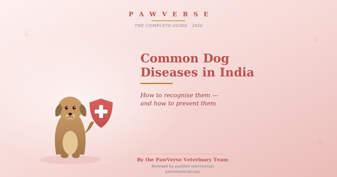 Common Dog Diseases in India and How to Prevent Them: A Vet's Guide