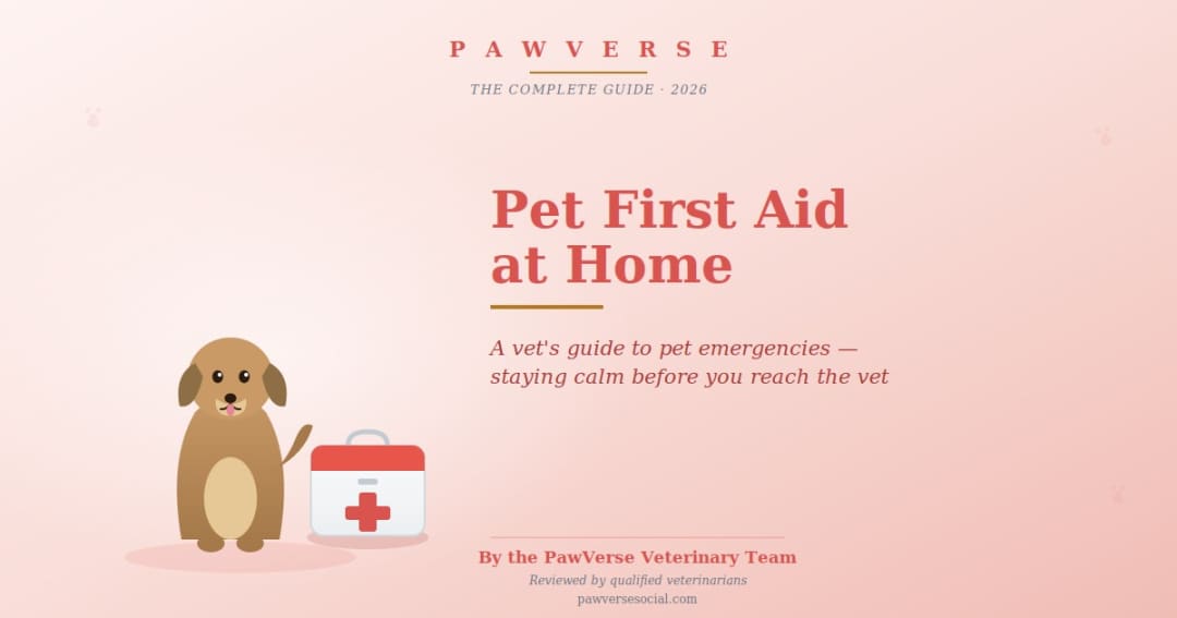 Pet First Aid at Home in India: A Vet's Guide for Emergencies