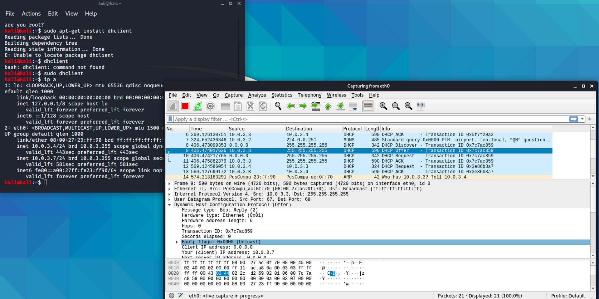 wireshark kali wireshark kali