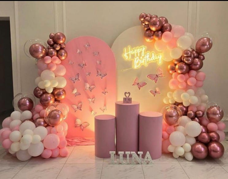 Elegant Birthday Party Decoration in Lahore