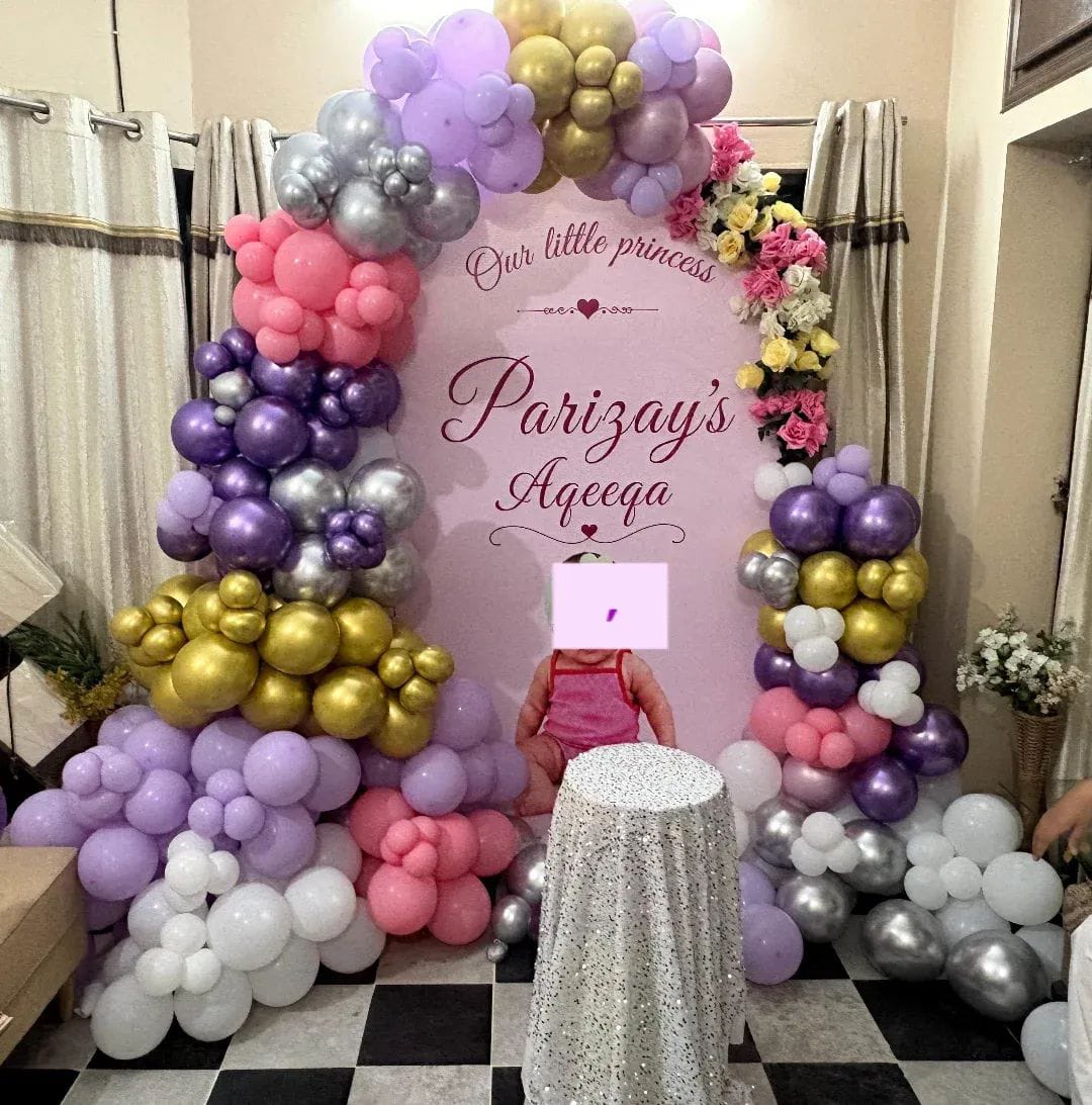 Baby Girl Birthday Decoration in Lahore