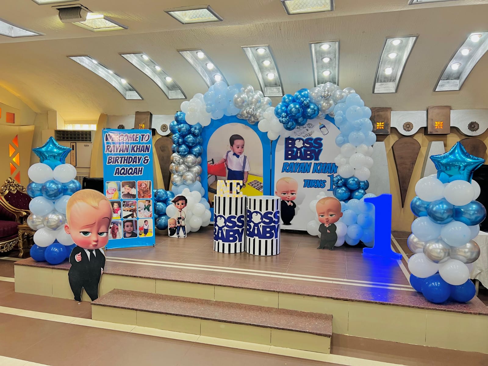 Boss Baby Theme Birthday Decoration in Lahore