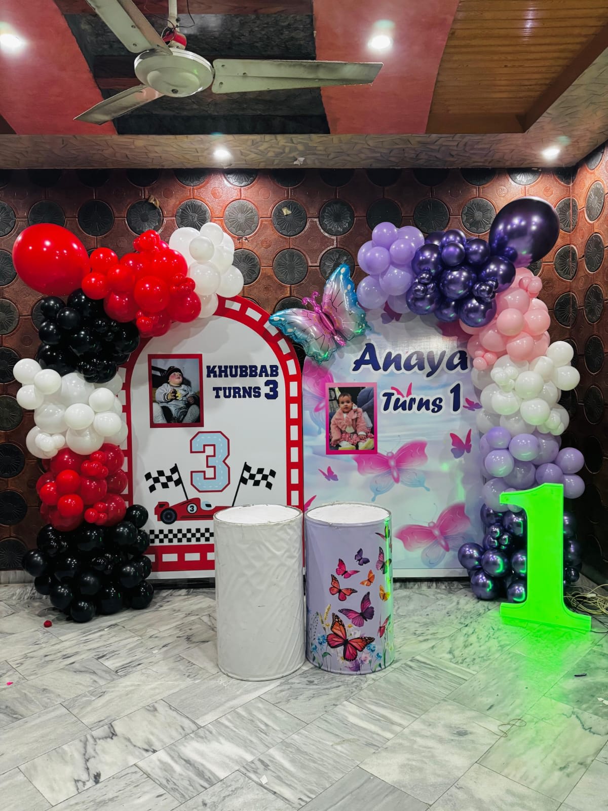 Car Theme Kids Birthday Decoration in Lahore