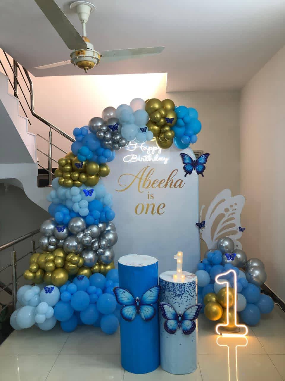 First Birthday Theme Setup in Lahore