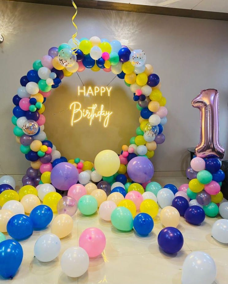 First Birthday Theme Decoration in Lahore