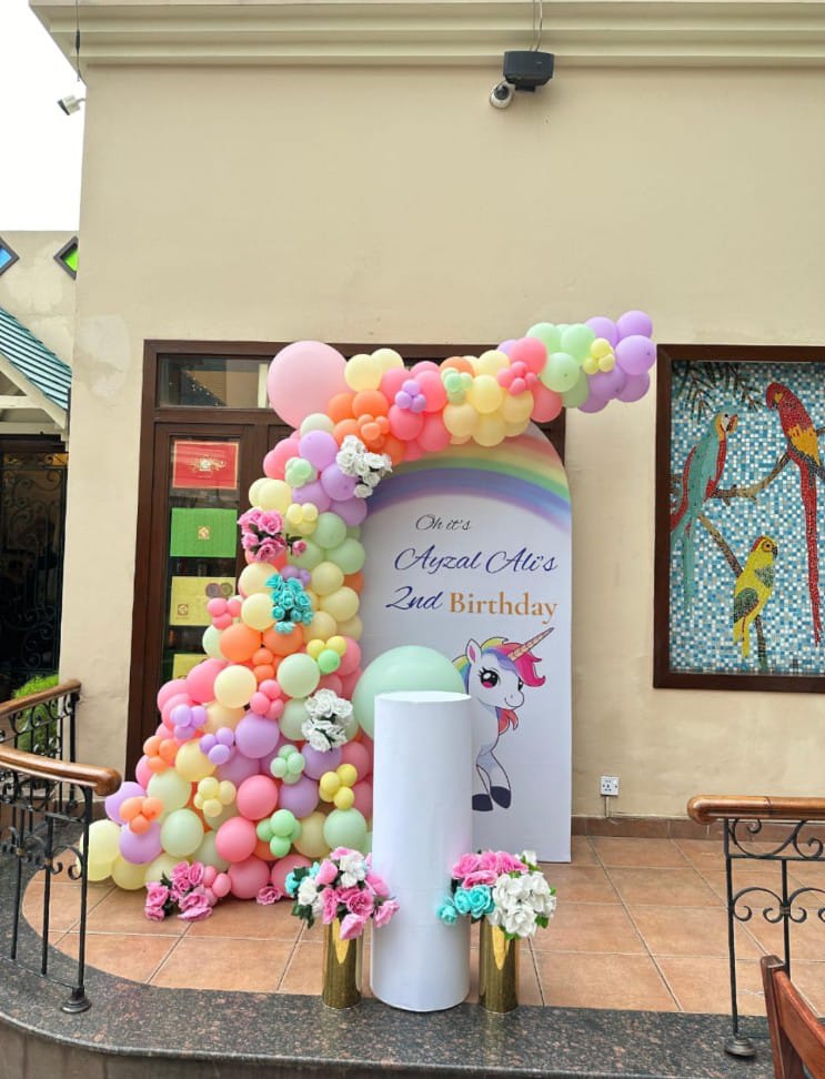 Unicorn Kids Birthday Decoration in Lahore