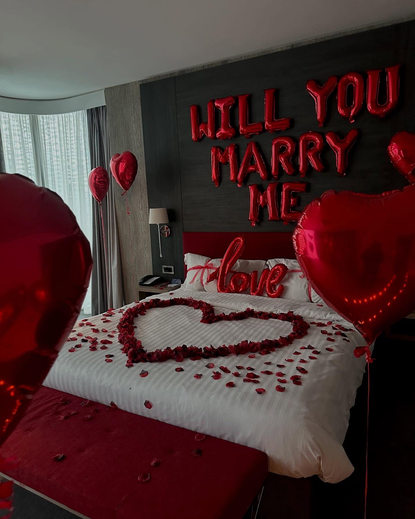 Proposal decoration at home in Lahore