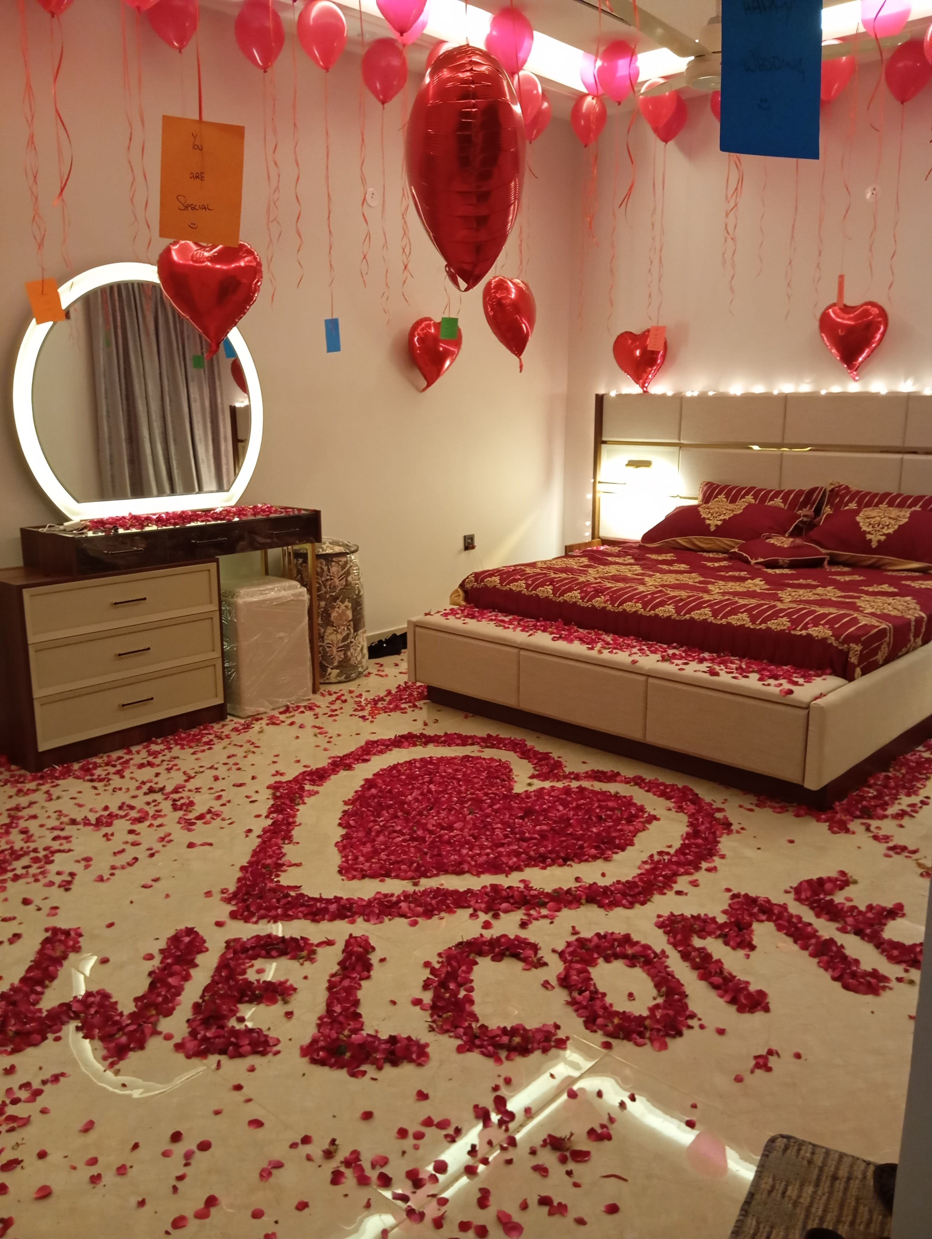 Proposal room decoration in Lahore