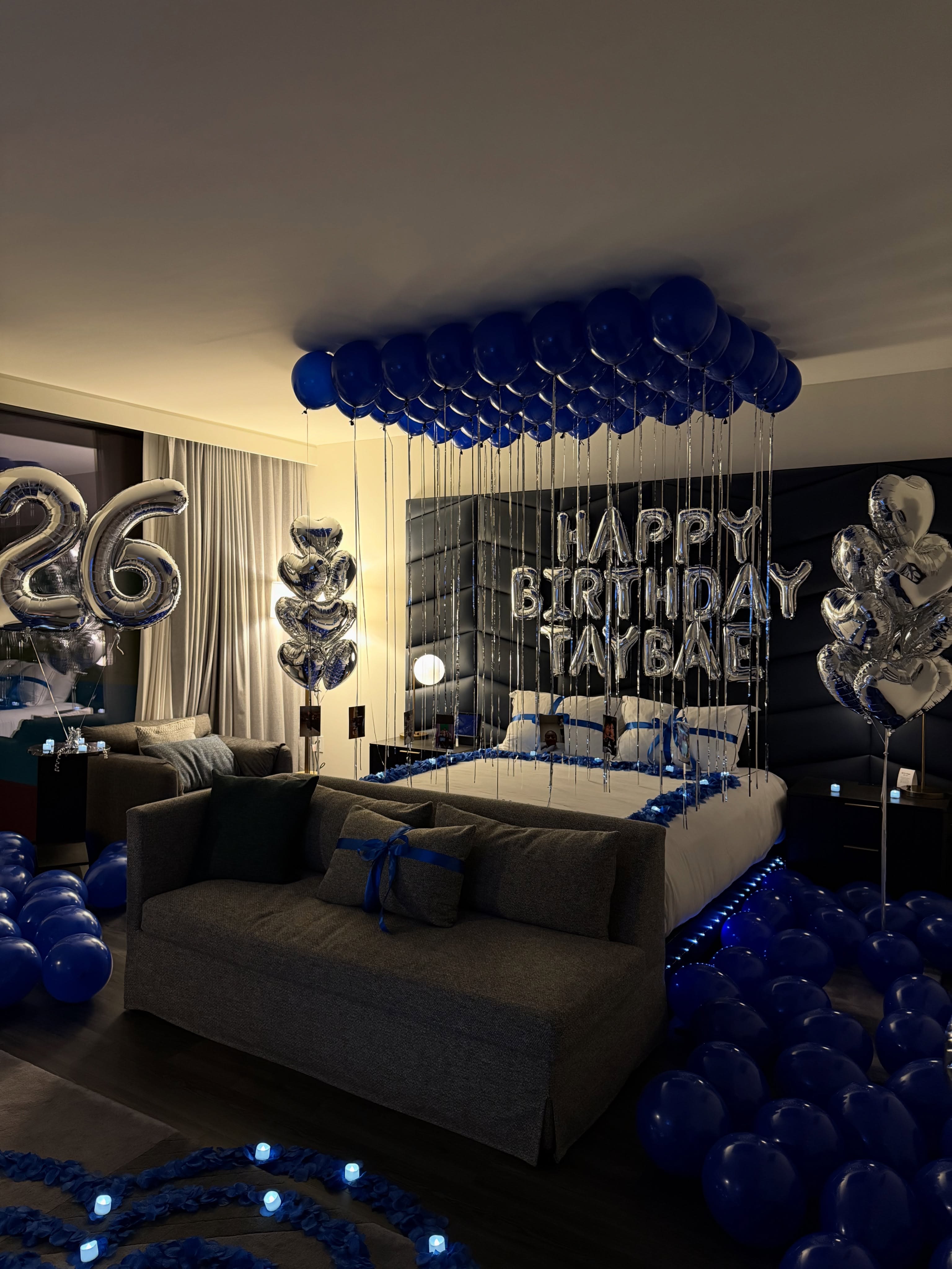 Surprise Balloon Room Decoration Lahore