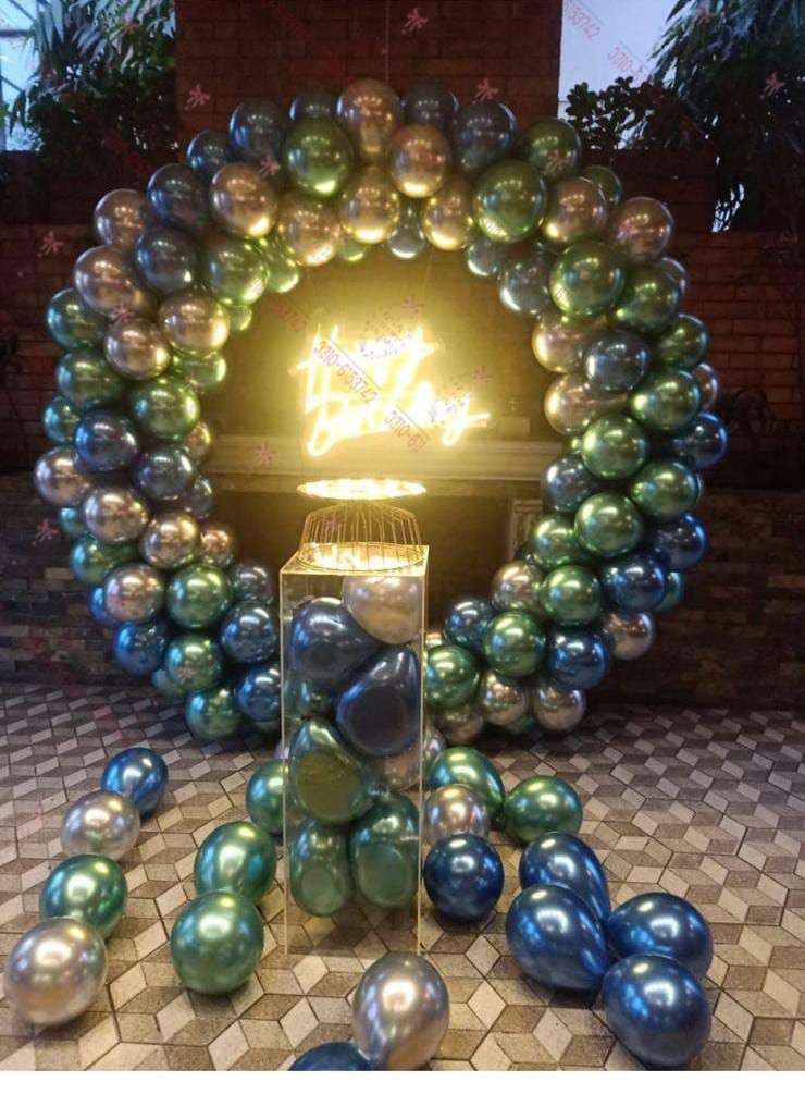 Birthday Balloon Event Decor for Him Lahore