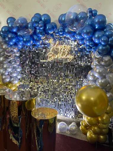Emerald Green Gold Birthday Decor Lahore