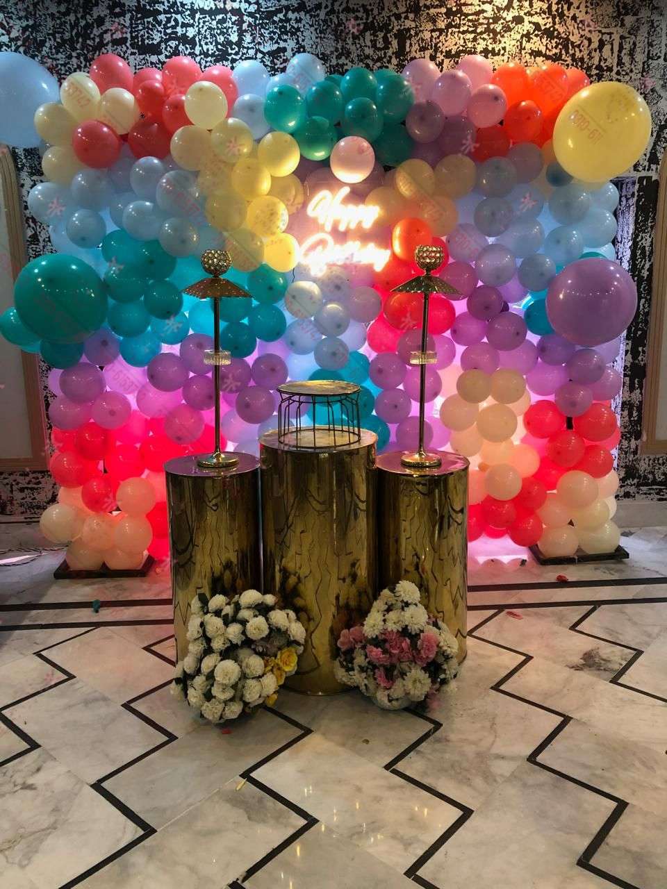 Rainbow Unicorn Birthday Decor Lahore