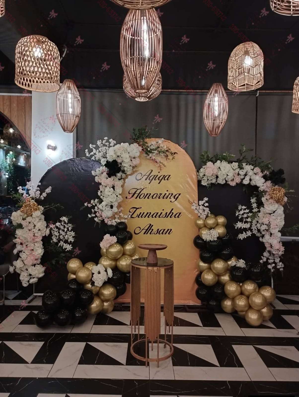 Engagement Style Birthday Party Decorations Lahore