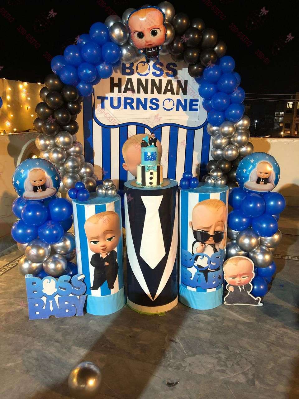 Boss Baby Themed Kids Birthday Decor Lahore