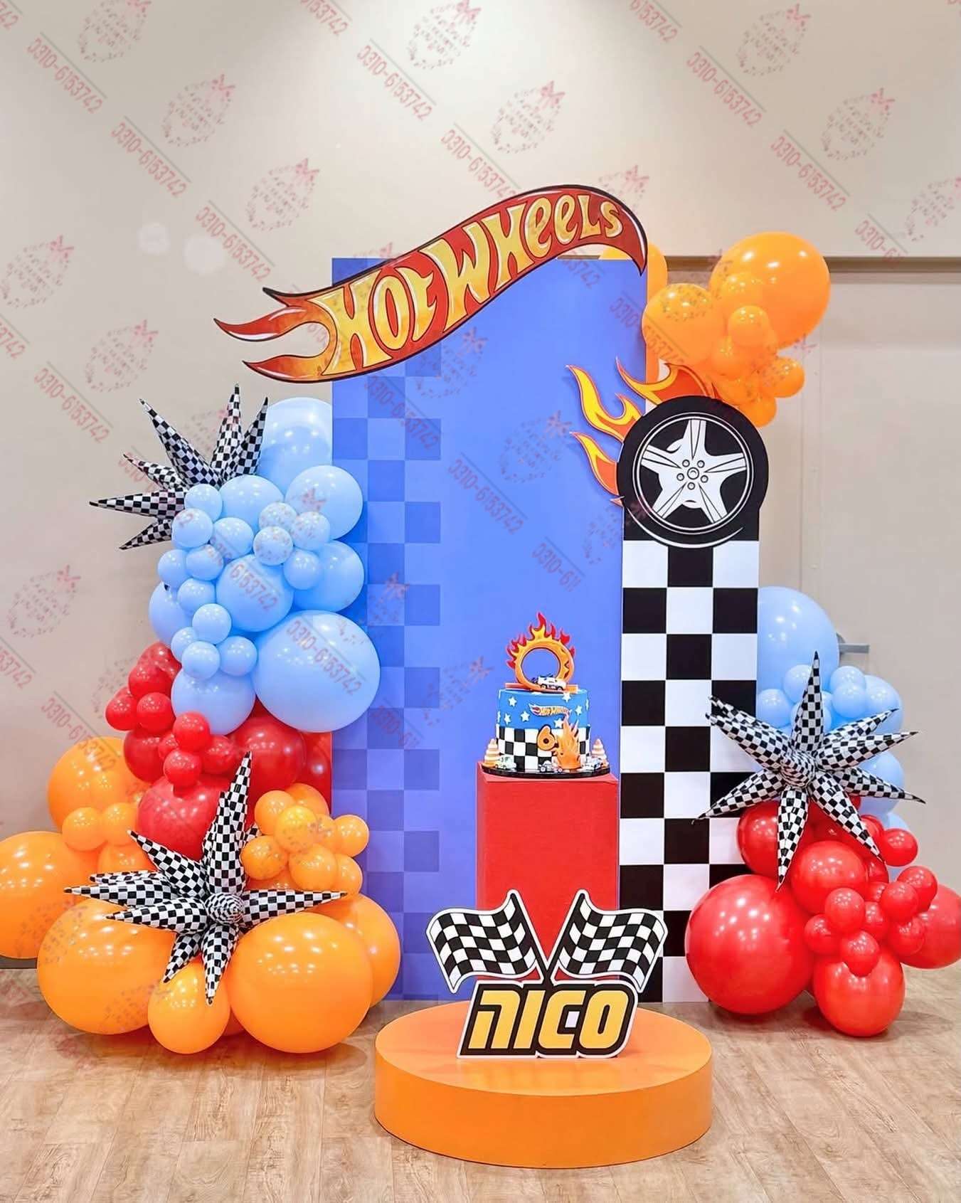 Car Theme Event Decor in Lahore | SweetBloomEvents