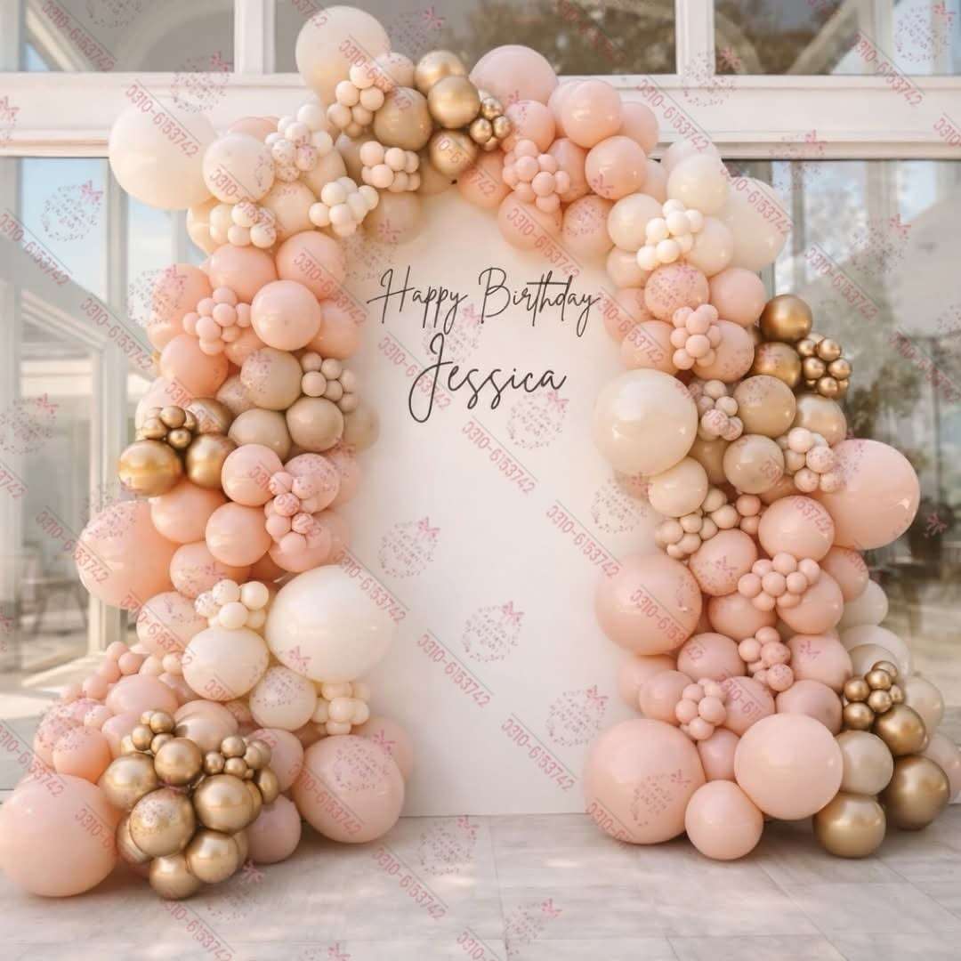 Butterfly Balloon Female Birthday Decor Lahore