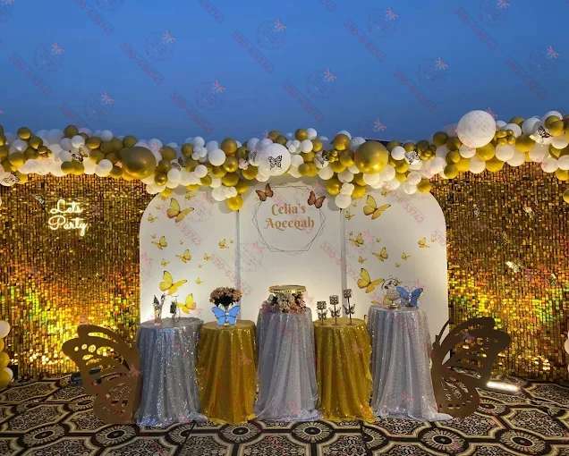 Love Themed Female Birthday Decor Lahore