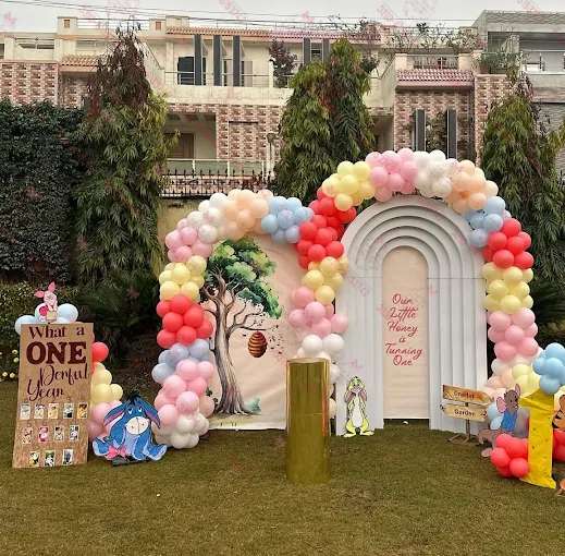 Unicorn Rainbow Female Birthday Decor Lahore